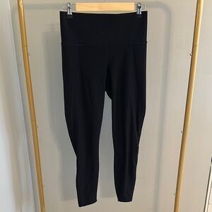 Black High-Waisted Leggings Built-in Sculpt 7/8 length
